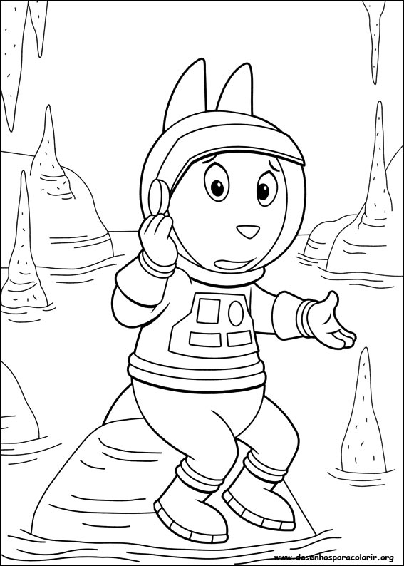 pintar colorir backyardigans 028