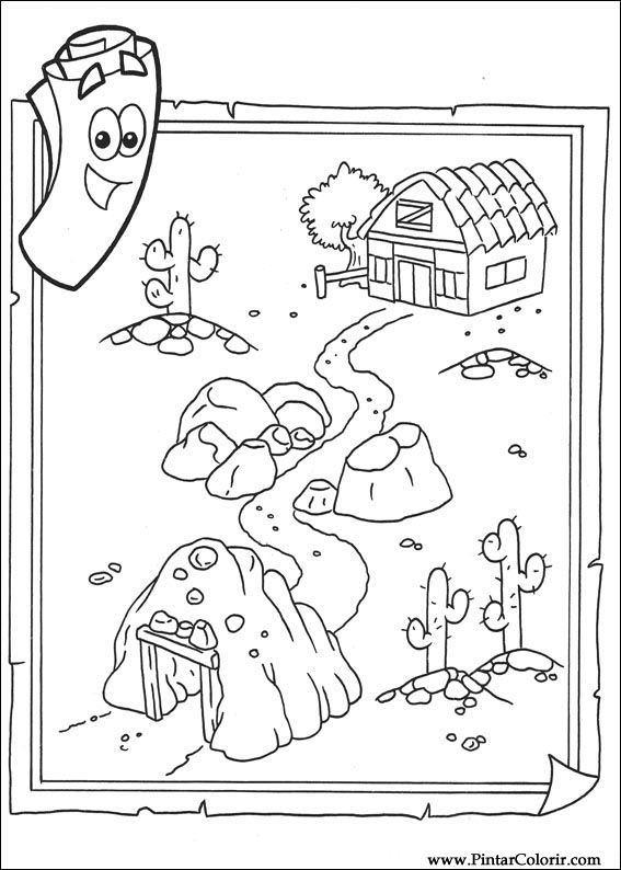 Desenhos Para Pintar e Colorir Dora A Aventureira Imprimir Desenho 010 Desenhos Para Pintar e Colorir Dora A Aventureira Imprimir Desenho 010