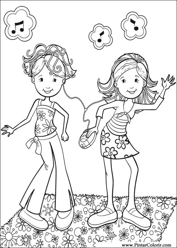 groovy coloring pages disegni per dipingere colour groovy girls stampare groovy coloring pages disegni per dipingere colour groovy girls stampare