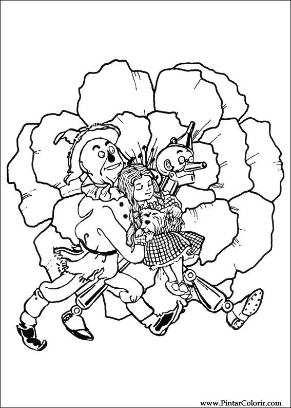 Wizard Of Oz Coloring Pages To Print Wizard Of Oz Coloring Pages To Print