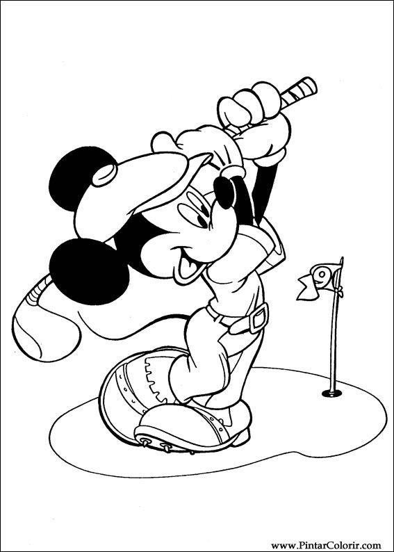 Desenhos Para Pintar e Colorir Mickey Imprimir Desenho 013 Desenhos Para Pintar e Colorir Mickey Imprimir Desenho 013