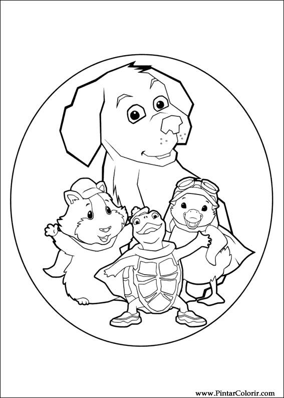 wonder pets christmas coloring pages - photo #20