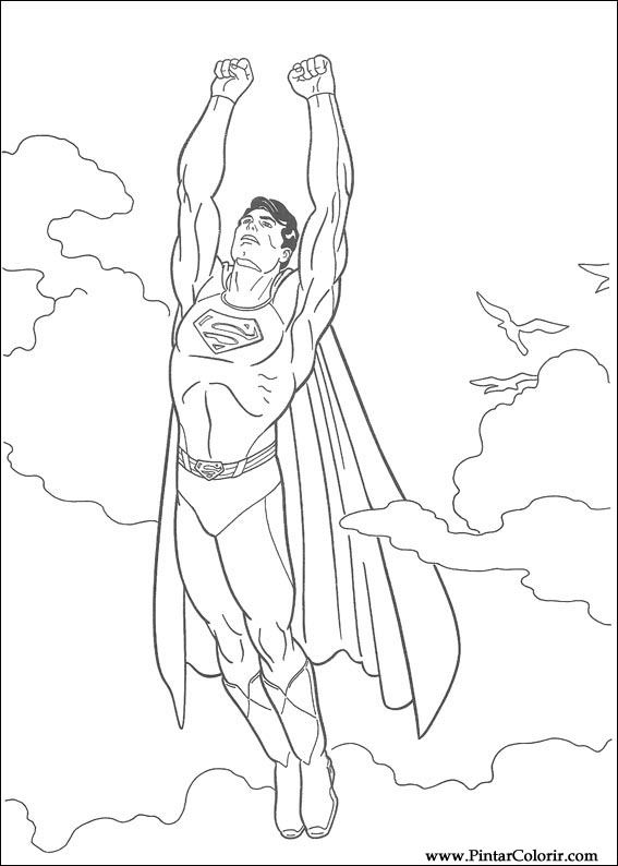 Izimler Boya Renk Superman Bask Tasar Izimler Boya Renk Superman Bask Tasar